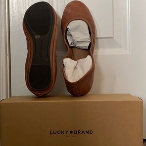 Lucky Brand Emile Flats/Bourbon